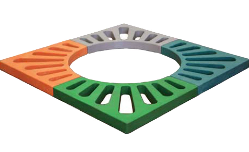 AĞAÇ DİBİ IZGARA (1000 X 1000 MM) 4 PARÇALI